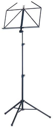 K&M 10065 Notenpult Schwarz – Faltbarer Notenständer für Trompetenkoffer – Ausziehbares Stativ von 58,5 – 122 cm Höhe K&M 10065 Notenpult Schwarz – Faltbarer Notenständer für Trompetenkoffer – Ausziehbares Stativ von 58,5 – 122 cm Höhe von K&M