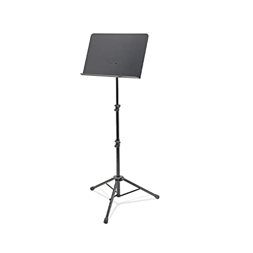 K&M 11870 Orchesternotenpult Schwarz – Notenständer mit Stahl-Platte und Schnellverschluss - Von 65 – 150 cm ausziehbar K&M 11870 Orchesternotenpult Schwarz – Notenständer mit Stahl-Platte und Schnellverschluss - Von 65 – 150 cm ausziehbar von K&M
