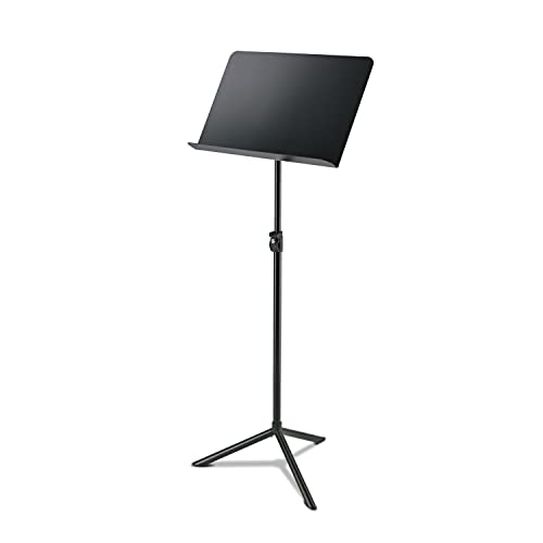 K&M 11930 Orchesternotenpult »Overture« – Von 76 - 130 cm ausziehbarer Notenständer, Schwarz – Leicht stapelbar K&M 11930 Orchesternotenpult »Overture« – Von 76 - 130 cm ausziehbarer Notenständer, Schwarz – Leicht stapelbar von K&M
