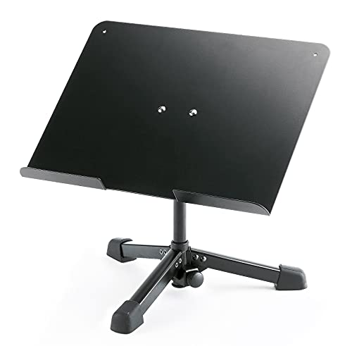 K&M 12140 Universal-Tischstativ Schwarz aus Stahl und Aluminium - mit Dreifuß zusammenlegbar K&M 12140 Universal-Tischstativ Schwarz aus Stahl und Aluminium - mit Dreifuß zusammenlegbar von K&M