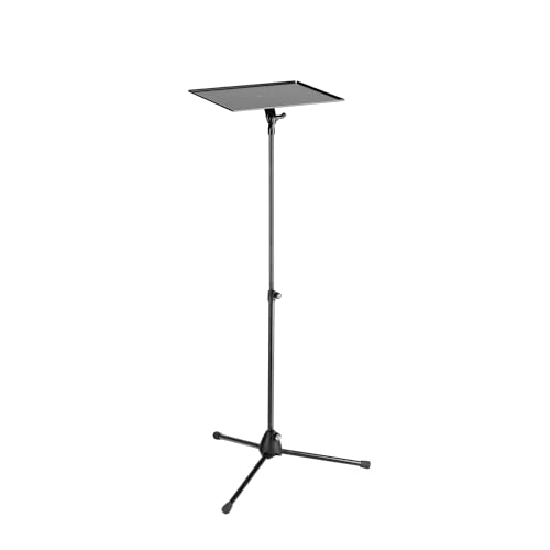 K&M 12155 Laptop-Ständer Schwarz, Stahl - Notebook-Ablage - Platte und Dreifuß klappbar - für Bühne, Büro, Präsentation K&M 12155 Laptop-Ständer Schwarz, Stahl - Notebook-Ablage - Platte und Dreifuß klappbar - für Bühne, Büro, Präsentation von K&M