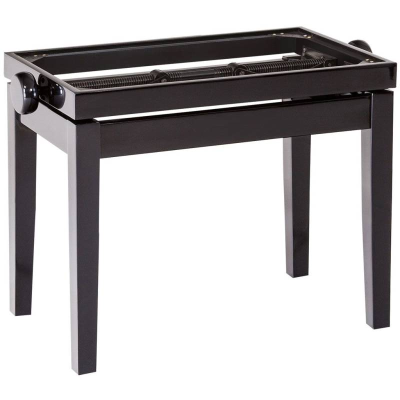 K&M 13701 Klavierbank - Unterteil, schwarz poliert von K&M