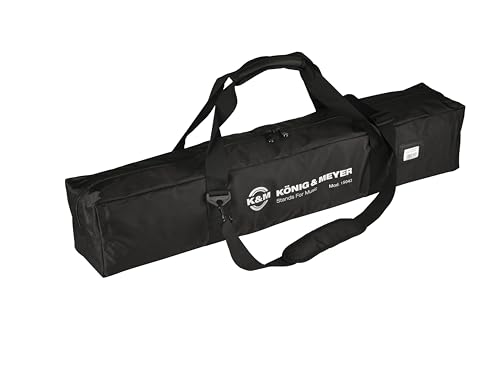 K&M 15043 Universaltragetasche - Nylon, Schwarz mit K&M Signet - 100 cm Länge mit Gurt und Füßen, gepolstert K&M 15043 Universaltragetasche - Nylon, Schwarz mit K&M Signet - 100 cm Länge mit Gurt und Füßen, gepolstert von K&M