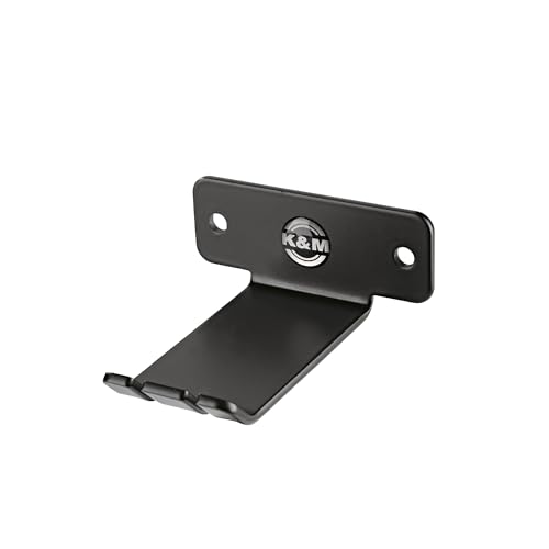 K&M 16311 Kopfhörer-Wandhalter Schwarz aus Stahlblech – für Over Ear Kopfhörer – schafft Ordnung K&M 16311 Kopfhörer-Wandhalter Schwarz aus Stahlblech – für Over Ear Kopfhörer – schafft Ordnung von K&M