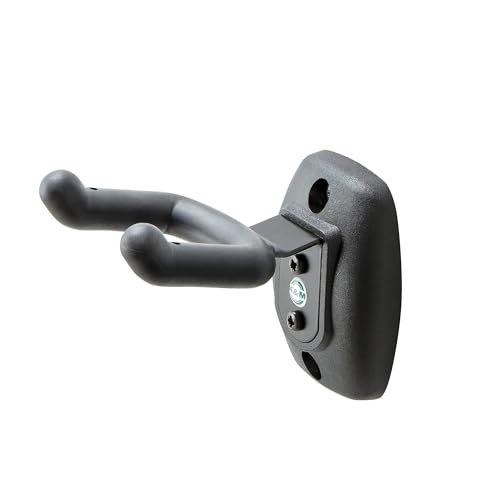 K&M 16590 Universal Ukulele-Wandhalter Schwarz – starre Gabel – doppelte Befestigung – aus Stahl und Kunststoff K&M 16590 Universal Ukulele-Wandhalter Schwarz – starre Gabel – doppelte Befestigung – aus Stahl und Kunststoff von könig & meyer