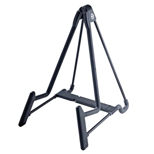 K&M 17581 E-Gitarrenständer Heli 2 Schwarz aus Stahl - 18,5 bis 23 cm Breite - Ständer für elektrische Gitarren K&M 17581 E-Gitarrenständer Heli 2 Schwarz aus Stahl - 18,5 bis 23 cm Breite - Ständer für elektrische Gitarren von K&M