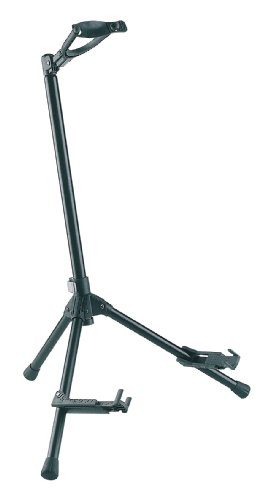 K&M 17685 Gitarrenständer Memphis 10 Schwarz - Höhe 55 - 112 cm - aus Stahl mit Sicherheitsverschluss, verstellbar K&M 17685 Gitarrenständer Memphis 10 Schwarz - Höhe 55 - 112 cm - aus Stahl mit Sicherheitsverschluss, verstellbar von K&M