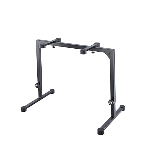 K&M 18810 Keyboardtisch Omega Schwarz - aus Stahl mit 4 Kabelklemmen - flaches Packmaß - vielfach erweiterbar K&M 18810 Keyboardtisch Omega Schwarz - aus Stahl mit 4 Kabelklemmen - flaches Packmaß - vielfach erweiterbar von K&M