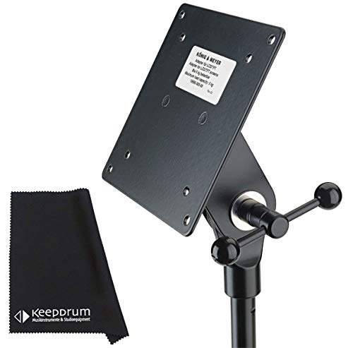 K&M 19685 Adapter für Bildschirme Halterung für Stative + keepdrum Mikrofasertuch K&M 19685 Adapter für Bildschirme Halterung für Stative + keepdrum Mikrofasertuch von K&M