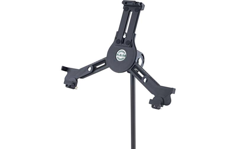 K&M 19790 Tablet-PC-Stativhalter - schwarz 3/8" von K&M