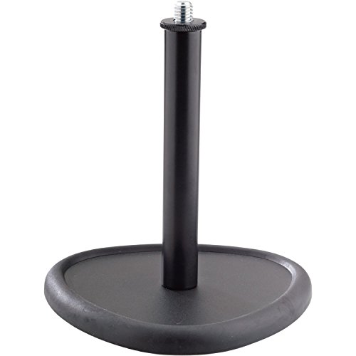 K&M 23230 Tischstativ - Trilobularsockel mit Trittschalldämpfung - Stahl mit 15,2 cm Höhe - 3/8“ Gewindeanschluss K&M 23230 Tischstativ - Trilobularsockel mit Trittschalldämpfung - Stahl mit 15,2 cm Höhe - 3/8“ Gewindeanschluss von K&M