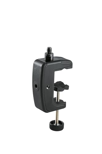 K&M 23720 Tischklemme - mit 3/8“ Gewindeanschluss - bis 4,8 cm - stabile Halterung aus Stahl K&M 23720 Tischklemme - mit 3/8“ Gewindeanschluss - bis 4,8 cm - stabile Halterung aus Stahl von K&M
