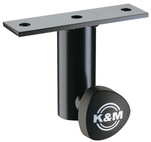 K&M 24281 Anschraubflansch, schwarz von K&M