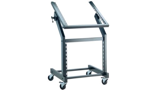 K&M 42020 Rack Wagen Schwarz Stahl – für 19 Zoll Equipment und 21 HE – sicherer Transport – mit Bremsen K&M 42020 Rack Wagen Schwarz Stahl – für 19 Zoll Equipment und 21 HE – sicherer Transport – mit Bremsen von K&M
