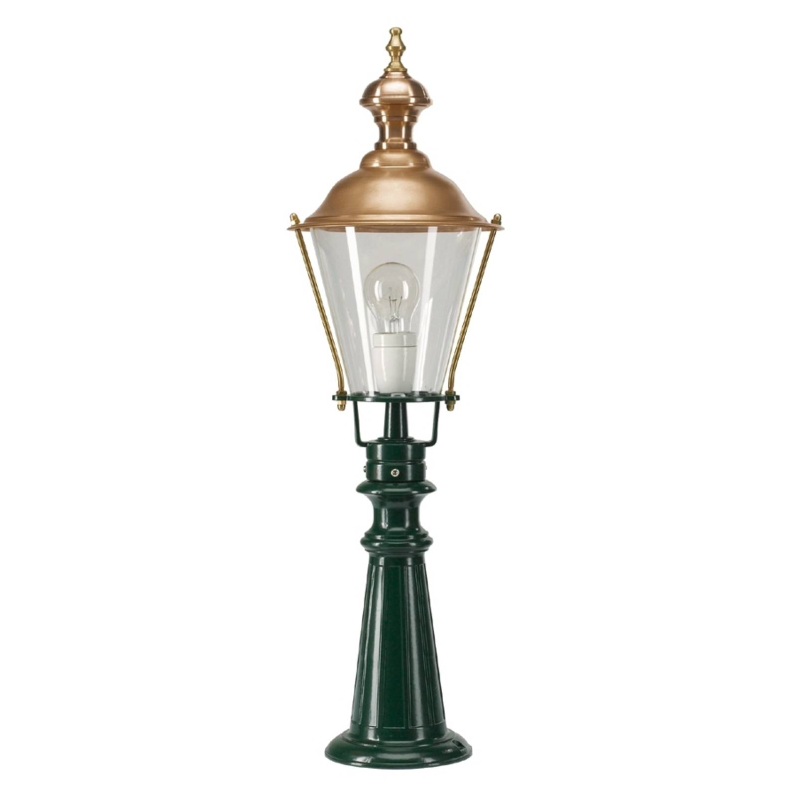 Traditionelle Wegeleuchte Pantar, grün Traditionelle Wegeleuchte Pantar, grün von K.S. Verlichting