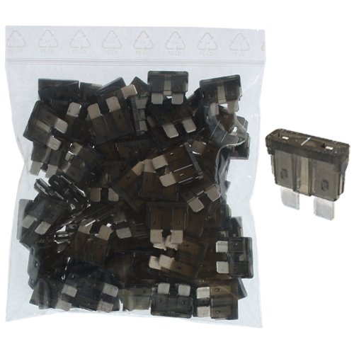 100 x Flachstecksicherung - Sicherung 1A / 32V / schwarz 100 x Flachstecksicherung - Sicherung 1A / 32V / schwarz von K24-Flachstecksicherung normal