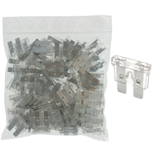 100 x Flachstecksicherung - Sicherung 25A / 32V / weiss 100 x Flachstecksicherung - Sicherung 25A / 32V / weiss von K24-Flachstecksicherung normal