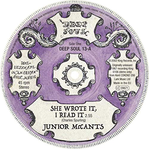 She Wrote It,I Read It [Vinyl Single] von Ace Records (Soulfood)