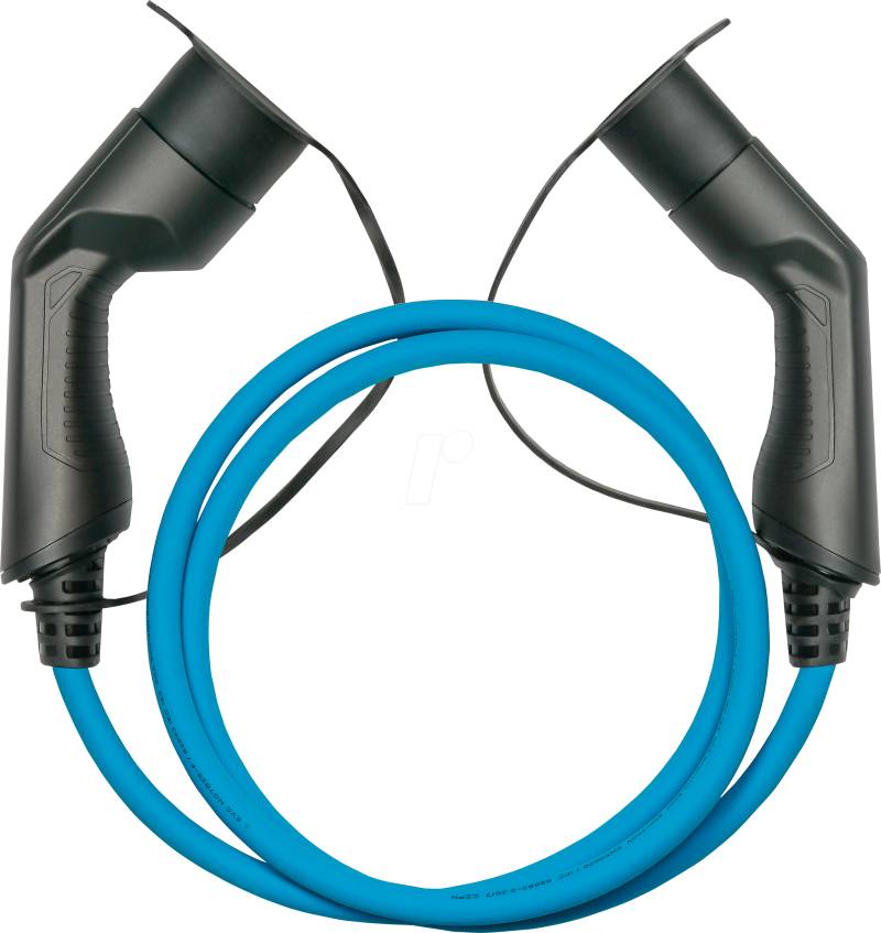 KM EVC01-075B - Typ 2 Kabel, für E-Fahrzeuge, 11 kW, 7,5 m von KABELMEISTER