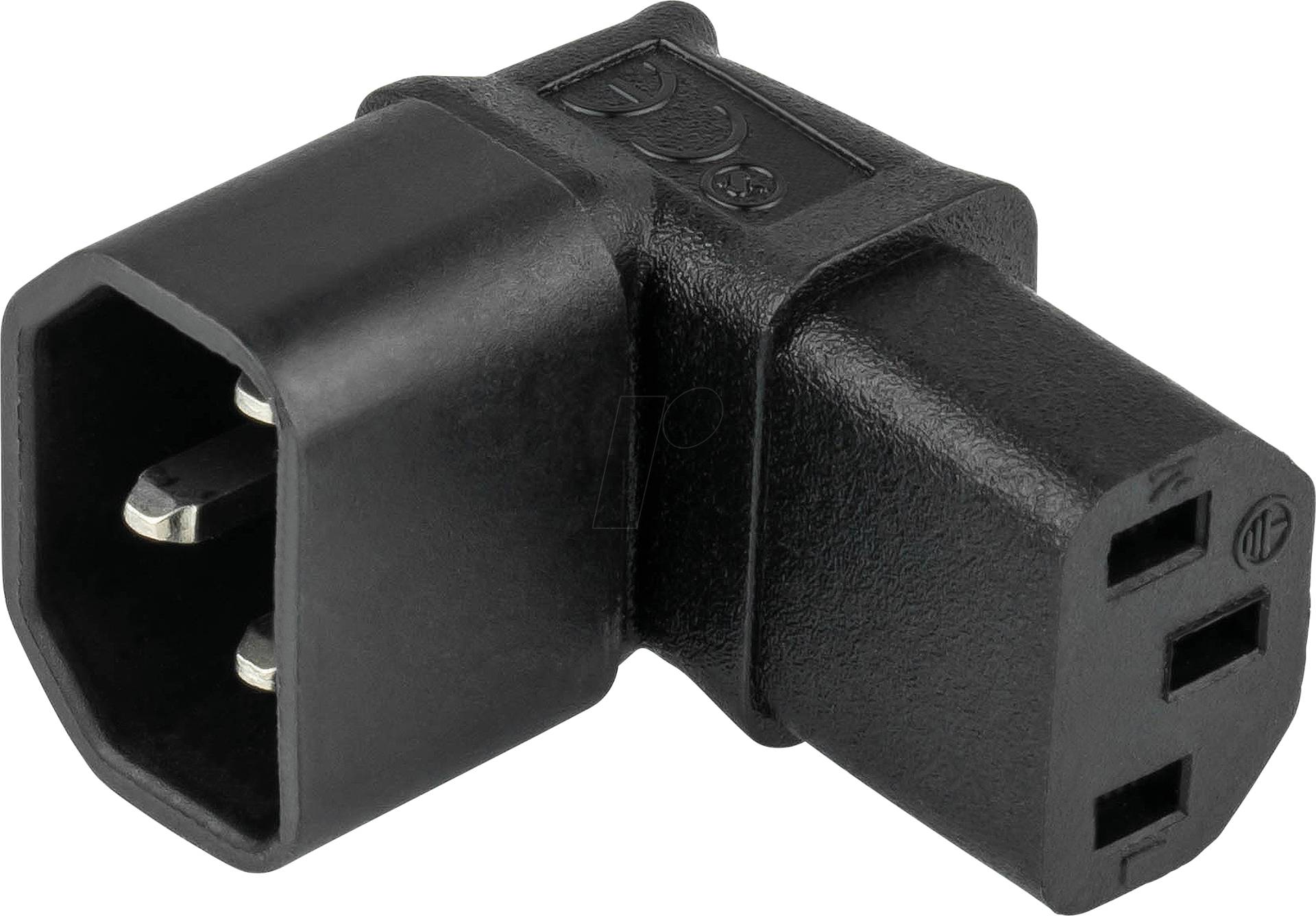 KM SKA-1433S - Netzadapter, Stecker C14 auf Buchse C13, abgewinkelt, schwarz KM SKA-1433S - Netzadapter, Stecker C14 auf Buchse C13, abgewinkelt, schwarz von KABELMEISTER