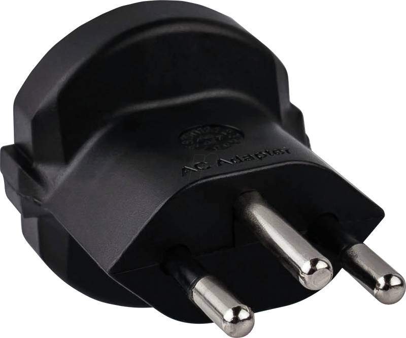 KM SKA-6002PS - Fixadapter, Netzadapter, Schweiz, Schutzkontakt-Buchse von KABELMEISTER