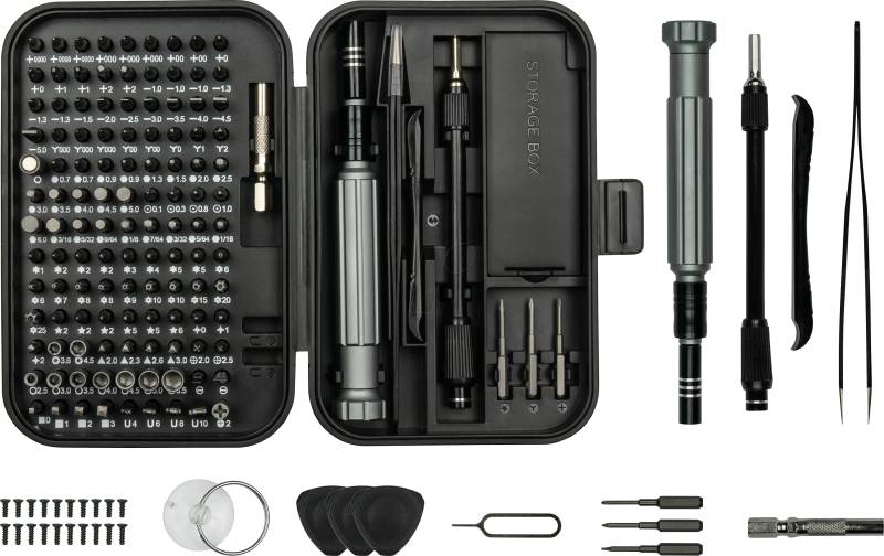 KM TOOL-004 - Präzisions-Schraubendreher-Set, 150-Teilig von KABELMEISTER