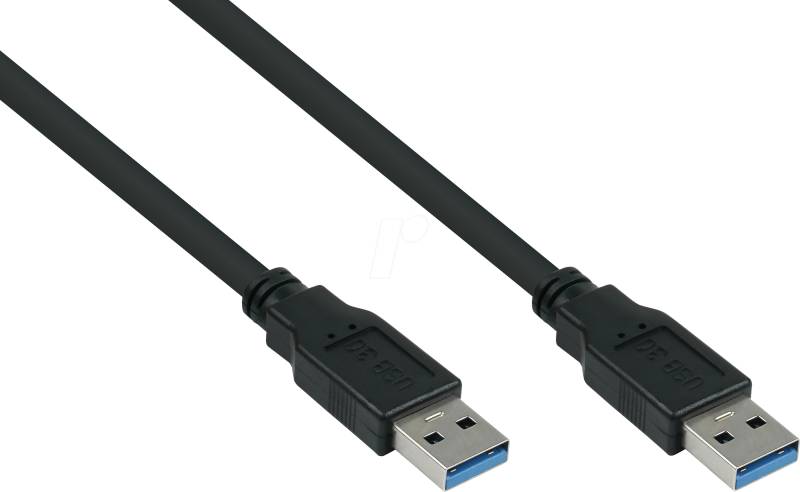 KM UK30PAA030S - USB 5 Gb/s Kabel, A Stecker auf Stecker, 3,0 m von KABELMEISTER