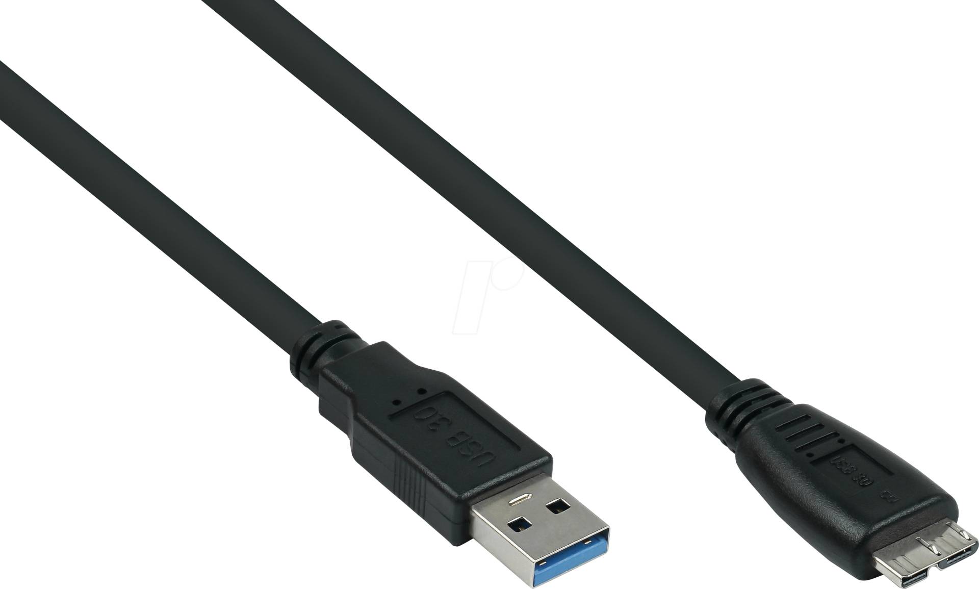 KM UK30PAMB030S - USB 3.0 Kabel, A Stecker auf Micro-B Stecker, 3,0 m von KABELMEISTER