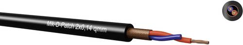Kabeltronik 580201409-1 Mikrofonkabel Mik-D-Patch 2 x 0.14mm² Schwarz Meterware Kabeltronik 580201409-1 Mikrofonkabel Mik-D-Patch 2 x 0.14mm² Schwarz Meterware von KABELTRONIK