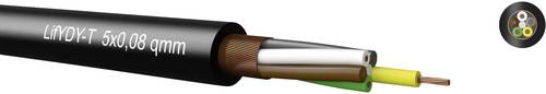 Kabeltronik LifYDY Steuerleitung 4 x 0.08mm² Schwarz 350400800-100 100m Kabeltronik LifYDY Steuerleitung 4 x 0.08mm² Schwarz 350400800-100 100m von KABELTRONIK