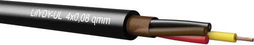 Kabeltronik LifYDY Steuerleitung 4 x 0.08mm² Schwarz 390400800-1 Meterware Kabeltronik LifYDY Steuerleitung 4 x 0.08mm² Schwarz 390400800-1 Meterware von KABELTRONIK