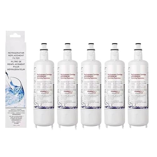 1–5 Stück Kühlschrank-Wasserfilter, Kompatibel Mit LG, LT700P, ADQ36006101 LFX28968ST LFXS30766S, Kompatibel Mit Kenmore, 9690 Ersatzfilter(5Pcs) von KADILRTV