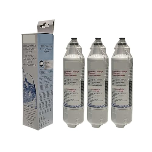 9690 Ersatz-Kühlschrank-Wasserfilter, Kompatibel Mit Kenmore, 469690, Kompatibel Mit LG, LT700P LFXS30766S ADQ36006102 ADQ36006101 LFX28968ST LFX31945ST(3pcs) von KADILRTV