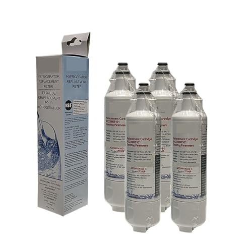 9690 Ersatz-Kühlschrank-Wasserfilter, Kompatibel Mit Kenmore, 469690, Kompatibel Mit LG, LT700P LFXS30766S ADQ36006102 ADQ36006101 LFX28968ST LFX31945ST(4pcs) von KADILRTV