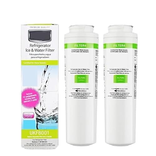 Ersatz-Kühlschrank-Wasserfilter, Kompatibel Mit Maytag, UKF8001, EDR4RXD1, Pur Filter 4, Kenmore 46-9005(2 pcs) von KADILRTV