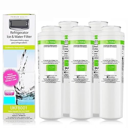 Ersatz-Kühlschrank-Wasserfilter, Kompatibel Mit Maytag, UKF8001, EDR4RXD1, Pur Filter 4, Kenmore 46-9005(5 pcs) von KADILRTV