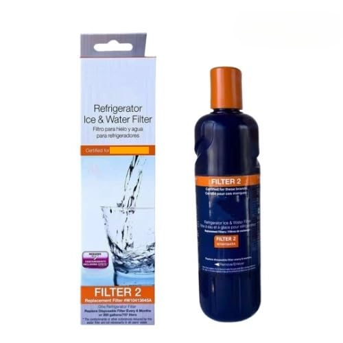 Ersatz-Wasserfilter For Kühlschränke, Kompatibel Mit Filter2, W10413645A, EDR2RXD1, 46-9903, P6RFWB2, W10295370A, W10291030, WRS322FDAB, WRS537SIAB(1pcs) von KADILRTV
