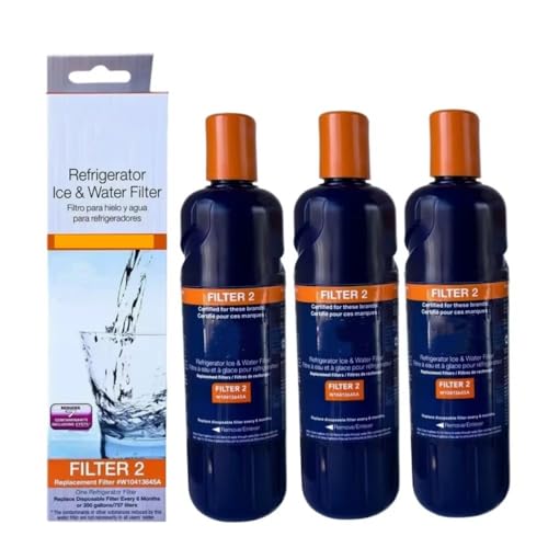 Ersatz-Wasserfilter For Kühlschränke, Kompatibel Mit Filter2, W10413645A, EDR2RXD1, 46-9903, P6RFWB2, W10295370A, W10291030, WRS322FDAB, WRS537SIAB(3pcs) von KADILRTV