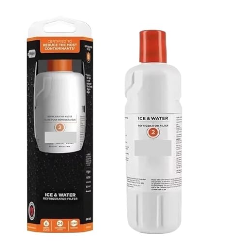 Ersetzen Sie Den Kühlschrank-Wasserfilter, Kompatibel Mit Element, W10413645A WRF989SDAB, Kompatibel Mit Everydrop, Von Whirlpool Filter 2, EDR2RXD1(1pcs) von KADILRTV