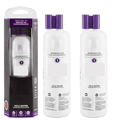 Kompatibel Mit Everydrop, Kompatibel Mit Whirlpool, EDR1RXD1, W10295370A, 9081, Drop Filter 1, P8RFWB2L, P4RFWB, Ersatz For Kühlschrank-Wasserfilter(2pcs) von KADILRTV
