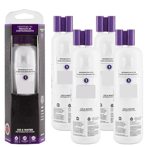 Kompatibel Mit Everydrop, Kompatibel Mit Whirlpool, EDR1RXD1, W10295370A, 9081, Drop Filter 1, P8RFWB2L, P4RFWB, Ersatz For Kühlschrank-Wasserfilter(4pcs) von KADILRTV