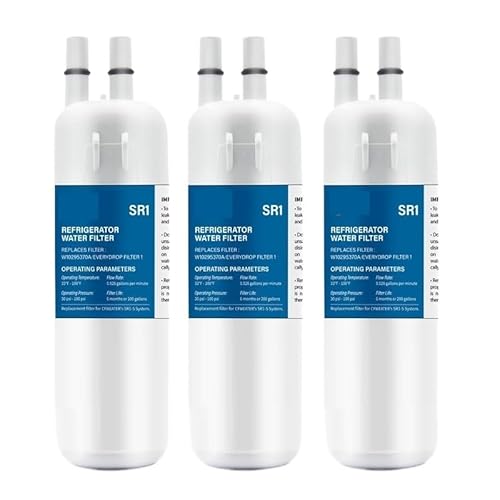 Kompatibel Mit W10295370A, W10295370W10276924, W10291030, WRL767SIAM, WRS322FDAB, WRS325FDAB, Ersatz-Kühlschrank-Wasserfilter(3pcs) von KADILRTV