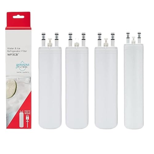 Kühlschrank-Wasserfilter, Eisreiniger, Ersatz For Pure Source 3, 1–5 Stück, Kompatibel Mit Frigidaire, WF3CB, Kompatibel Mit Puresource3(4pcs) von KADILRTV