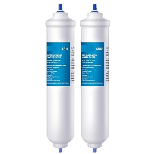Kühlschrank-Wasserfilter, Ersatz-Wasserfilter, Kompatibel Mit GE, GXRTQR, Kompatibel Mit Samsung, HAFEX/EXP, DA29-10105J, Kompatibel Mit Whirlpool, WHKF-IMTO(2pcs) von KADILRTV
