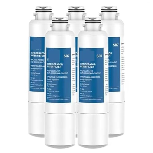 Kühlschrank-Wasserfilter, Ersatz-Wasserfilter, Kompatibel Mit Samsung, DA29-00020B, DA29-00020A/B, HAF-CIN/EXP 46-9101, 1-5er-Pack, DA29 00020B(5Pcs) von KADILRTV