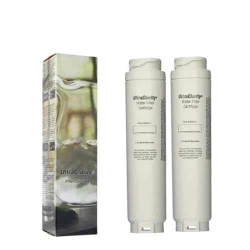 Ultra Clarity Ersatz-Kühlschrank-Wasserfilter, Kompatibel Mit Bosch, 11025825, 11028820, KWF1000, 0060820860, 644845, B36CL80ENS, RA450010(2pcs) von KADILRTV