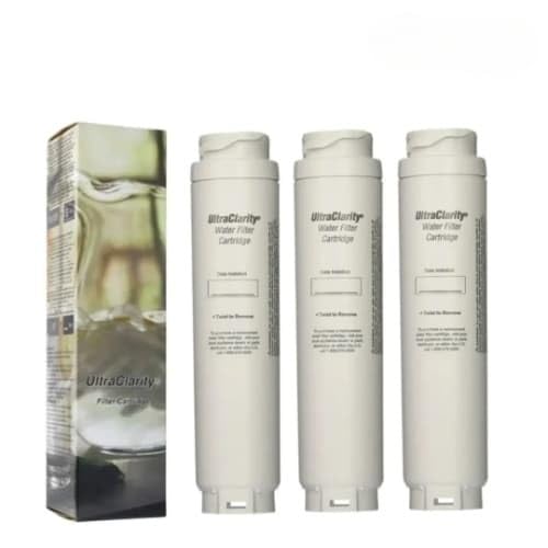 Ultra Clarity Ersatz-Kühlschrank-Wasserfilter, Kompatibel Mit Bosch, 11025825, 11028820, KWF1000, 0060820860, 644845, B36CL80ENS, RA450010(3pcs) von KADILRTV