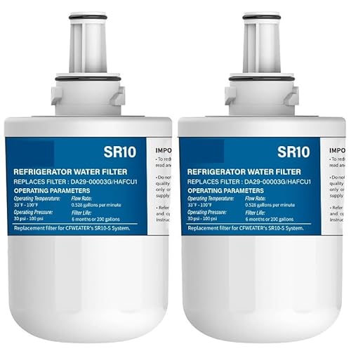 Wasserfilter-Ersatz, Kompatibel Mit Samsung, DA29-00003B, DA29-00003A, Kühlschrank-Wasserfilter Aqua-Pure Plus HAFCU1, 1–6 Stück, DA29 00003G(2pcs) von KADILRTV