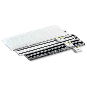 KÄRCHER EasyFix Wischbezüge-Set für Dampfreiniger sonstige Fasern 60 °C waschbar, 3 St. KÄRCHER EasyFix Wischbezüge-Set für Dampfreiniger sonstige Fasern 60 °C waschbar, 3 St. von KÄRCHER