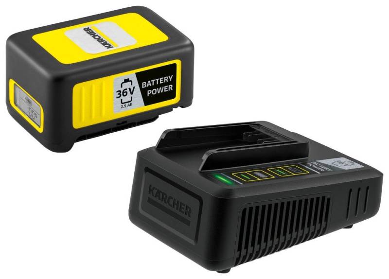 KÄRCHER »Starter Kit Battery Power 36/25« Akku Starter-Set, 36 V, 2,5 Ah, inkl. Schnellladegerät von KÄRCHER